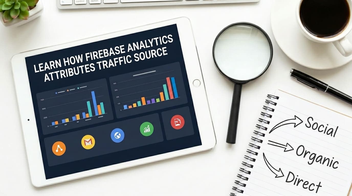 Firebase Analytics associating traffic source, medium, and campaign to conversion events