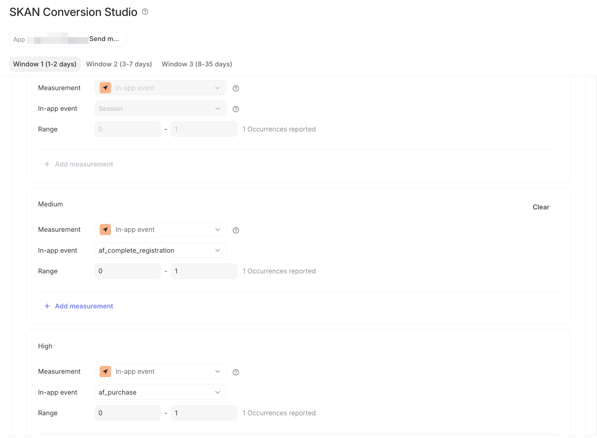After · SKAN 4.0 Conversion Studio. Window 1 configuration