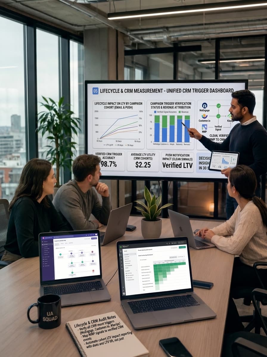 EmCube mobile attribution and measurement consulting service illustration